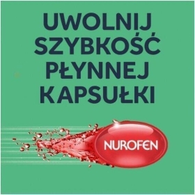 Nurofen Express Forte ibuprofen 400 mg na ból i gorączkę 30 kapsułek