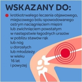 Nurofen Mięśnie i Stawy ibuprofen 200 mg plaster leczniczy 4 sztuki