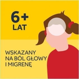 Nurofen dla dzieci ibuprofen 200 mg na ból od lat 6 tabletki 6 szt.