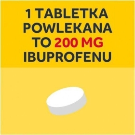 Nurofen dla dzieci ibuprofen 200 mg na ból od lat 6 tabletki 6 szt.