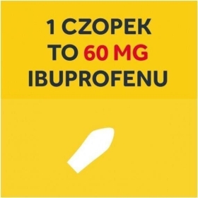 Nurofen dla dzieci ibuprofen 60 mg czopki 10 szt.
