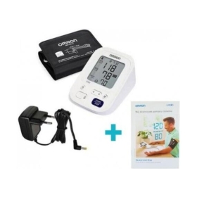 OMRON M3 Comfort ciśnieniomierz naramienny + zasilacz + Dzienniczek pomiaru OMRON 1 szt.