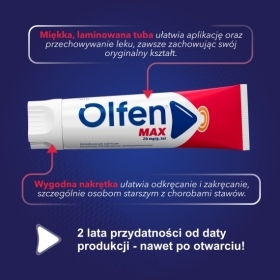 Olfen MAX żel 20 mg/g, 100 g