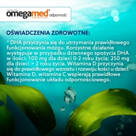 Omegamed Odporność 1+ Syrop 140 ml