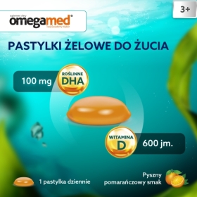 Omegamed Odporność 3+ 30 pastylek żelowych