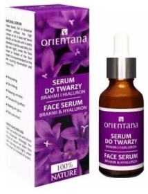 Orientana Bio Serum do twarzy Brahmi & Kwas hialuronowy 30 ml