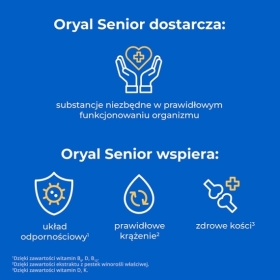 Oryal Senior 20 tabletek musujących