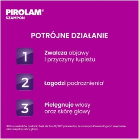 PIROLAM Szampon przeciwłupieżowy Wit.A+E 150ml