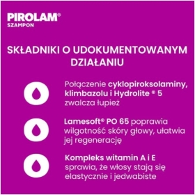 PIROLAM Szampon przeciwłupieżowy Wit.A+E 150ml