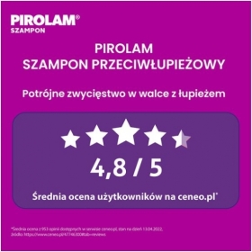 PIROLAM Szampon przeciwłupieżowy Wit.A+E 150ml