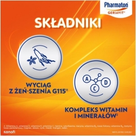 Pharmaton Geriavit 100 tabletek
