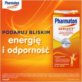 Pharmaton Geriavit 30 tabletek