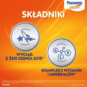 Pharmaton Geriavit Zestaw 100 + 30 tabletek