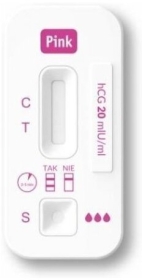 Pink Test ciążowy płytkowy 1 sztuka
