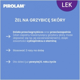 Pirolam 1% żel 20 g
