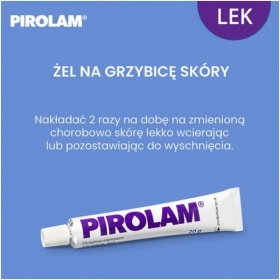 Pirolam 1% żel 20 g