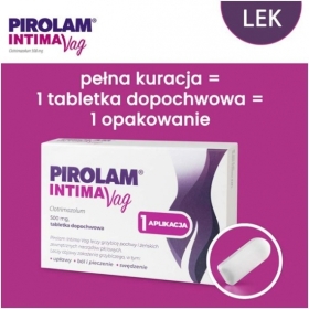 Pirolam Intima Vag 1 tabletka dopochwowa