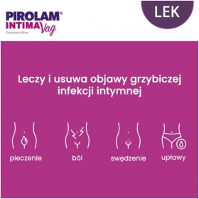Pirolam Intima Vag 1 tabletka dopochwowa