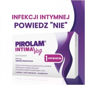 Pirolam Intima Vag 1 tabletka dopochwowa