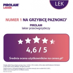 Pirolam lakier do paznokci leczniczy 0,08 g/g 4 g