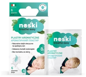 Plastry aromatyczne Noski plastry 6 sztuk