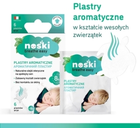 Plastry aromatyczne Noski plastry 6 sztuk