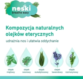 Plastry aromatyczne Noski plastry 6 sztuk