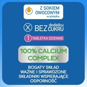 Plusssz Junior Calcium Complex 20 tabletek musujących