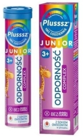 Plusssz Junior Odporność Complex 20 tabletek musujących