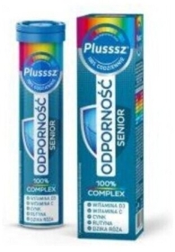Plusssz Odporność Senior 100% Complex 20 tabletek musujących