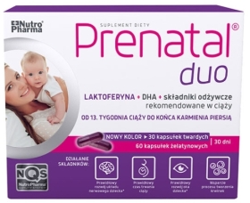 Prenatal DUO 30 kapsułek + 60 kapsułek