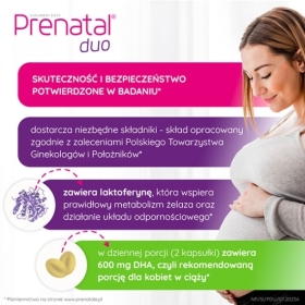 Prenatal DUO 30 kapsułek + 60 kapsułek