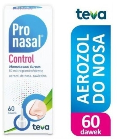 Pronasal Control aerozol do nosa 50 mg 60 dawek