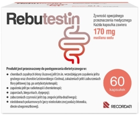Rebutestin 170 mg 60 kapsułek