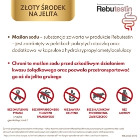 Rebutestin 170 mg 60 kapsułek