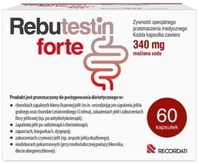 Rebutestin forte 340 mg 60 kapsułek