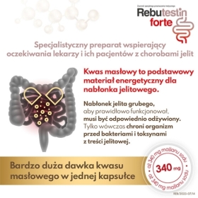 Rebutestin forte 340 mg 60 kapsułek