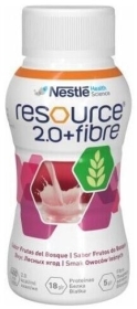 Resource 2.0 FIBRE o smaku owoców leśnych płyn 4 x 200 ml