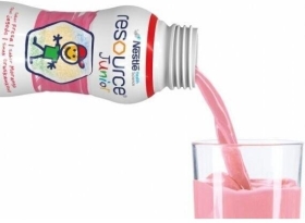 Resource Junior smak truskawkowy 4 x 200 ml