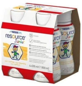 Resource Junior smak waniliowy 4 x 200 ml