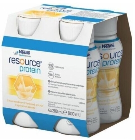 Resource Protein o smaku waniliowym płyn 4 x 200 ml