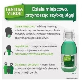 Roztwór do płukania Tantum Verde 240 ml