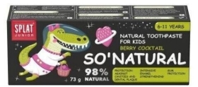 SPLAT Junior Berry Pasta dla dzieci 6-11 lat 73g