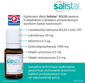 Salistat SGL03 10 fiolek x 10 ml