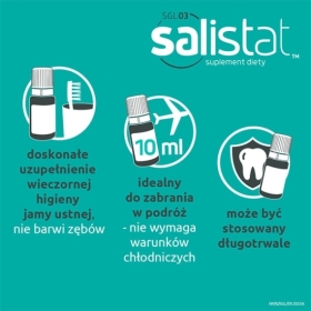 Salistat SGL03 10 fiolek x 10 ml
