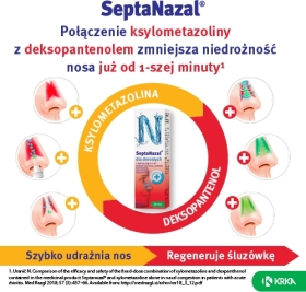 Septanazal dla dorosłych (1 mg+50 mg)/ml aerozol do nosa 10 ml