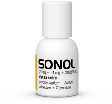 Sonol płyn do stosowania na skórę 8 g