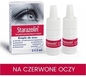 Starazolin krople do oczu 2 x 5 ml