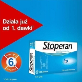 Stoperan 18 kapsułek