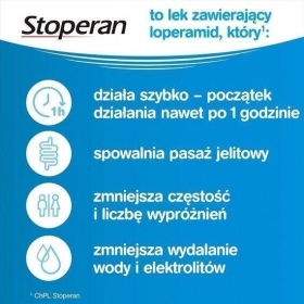 Stoperan 18 kapsułek